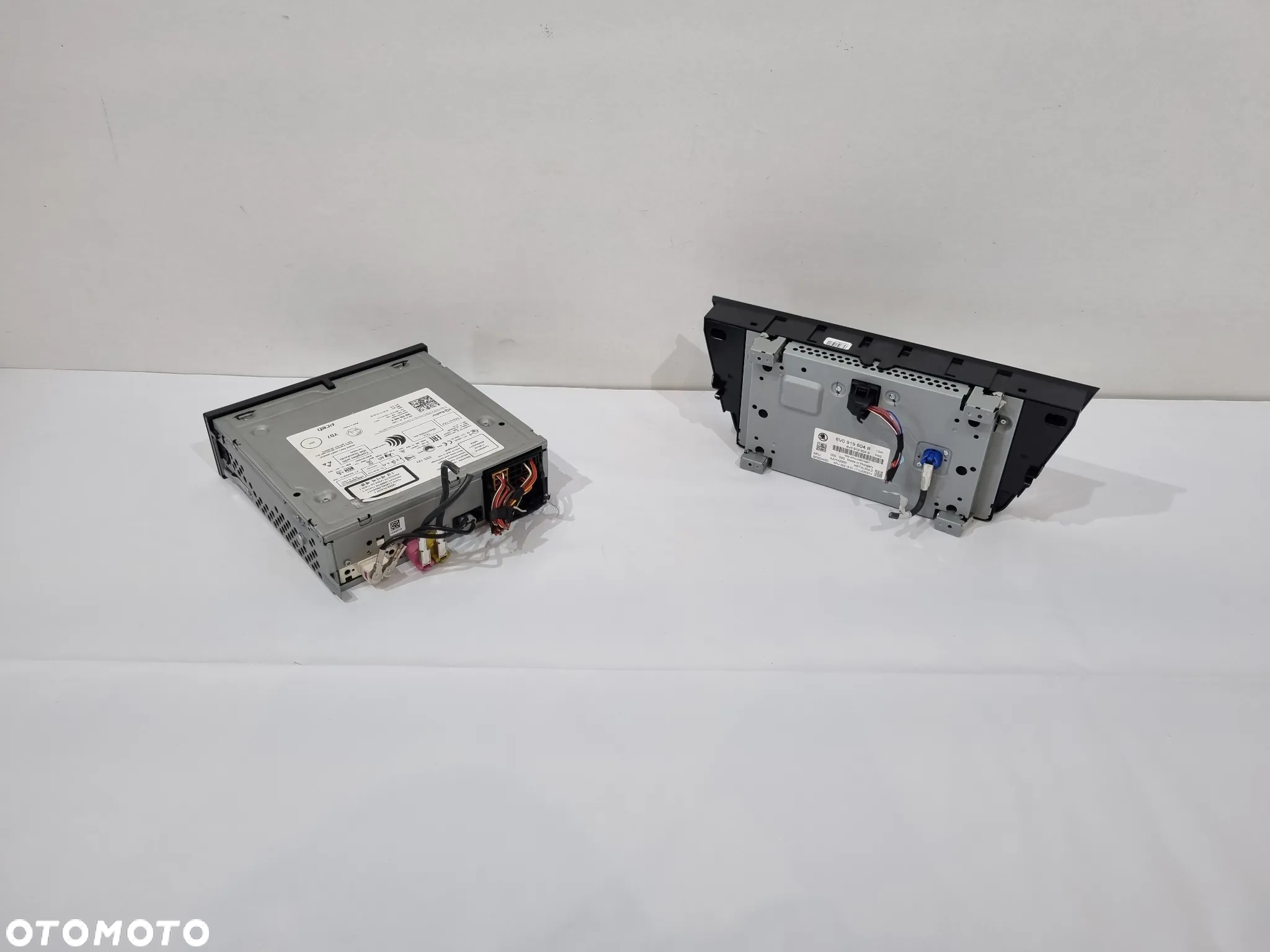 VW SKODA OCTAVIA FABIA III RADIO NAWIGACJA CZYTNIK WYŚWIETLACZ 5Q0035840B 6V0919604B - 5