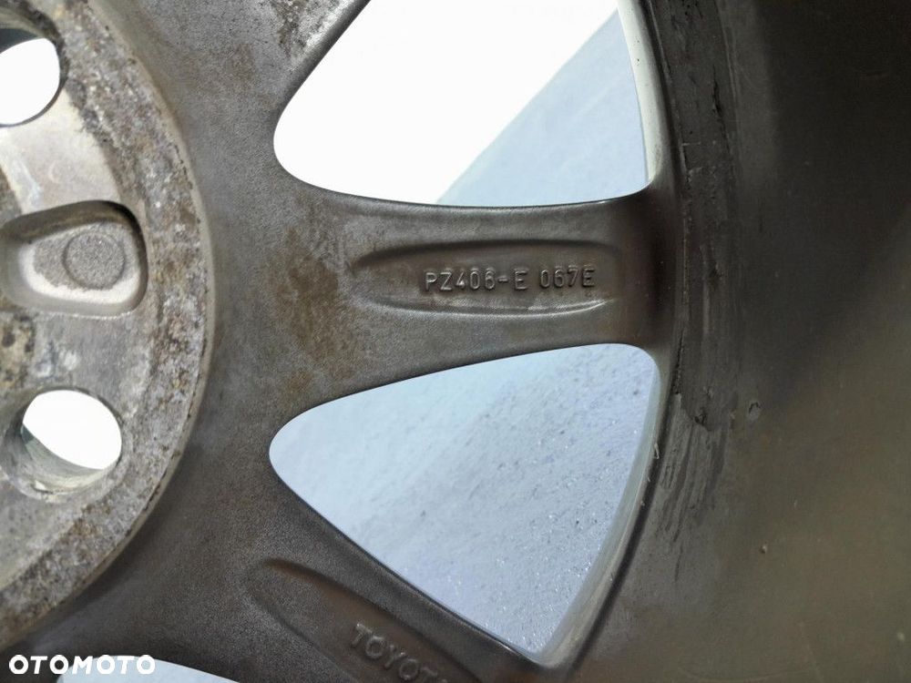 COROLLA E16 XI FELGA ALUMINIOWA 6,5JX16 ET45 PZ406-E067E - 7