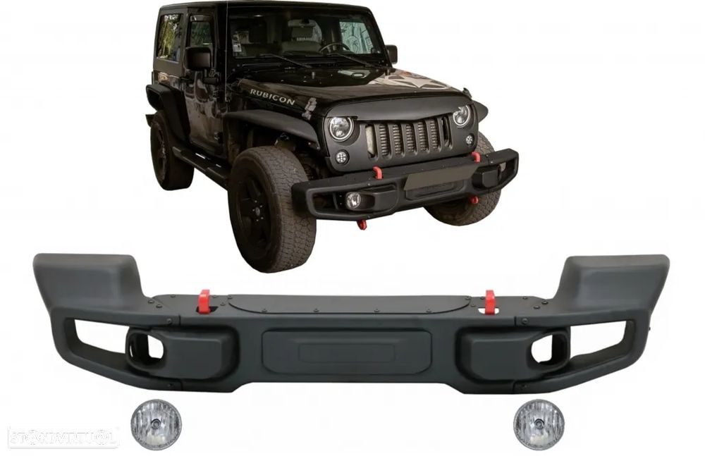 Para-choques Jeep Wrangler Rubicon JK (2007 a 2017) - 12