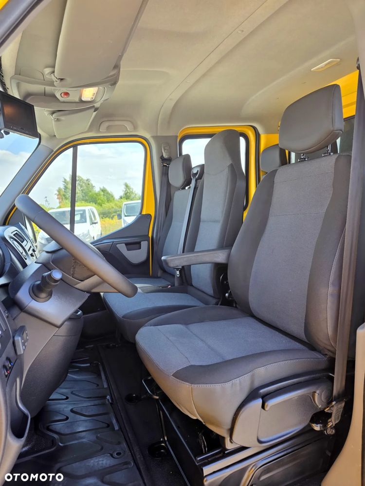 Renault MASTER 2,3 DCI 145 KONNA DOKA BRYGADÓWKA 7 OSOBOWA 3,2M SKRZYNIA KLIMA WEBASTO KAMERA 121T/KM PRZEBIEGU GWARANCJA BLIŻNIAKI DO 3,5T - 13
