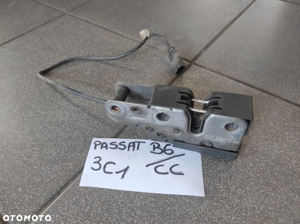 ZAMEK PASA PRZENDIEGO RYGIEL MASKI VW PASSAT B6 CC 3C1823509E WYSYŁKA !!!! - 1