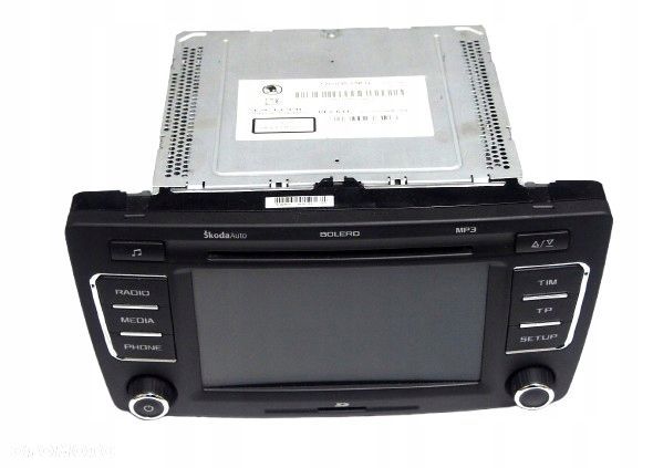 radio cd mp3 skoda octavia ii fl lift / yeti 1z0035156g - 1