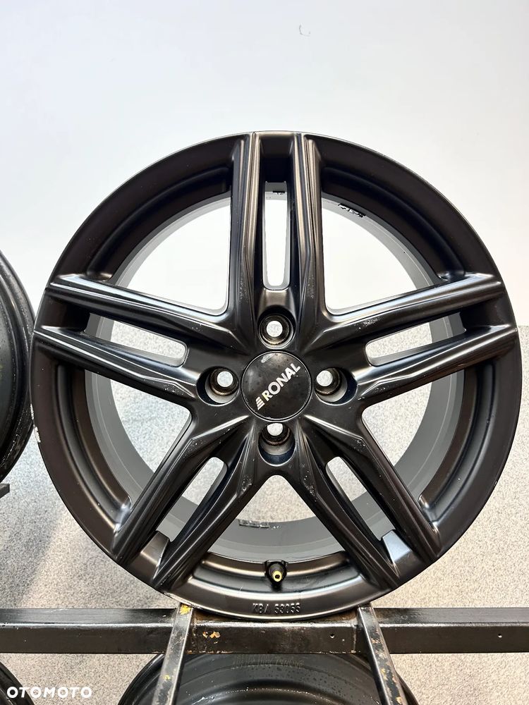 4 FELGI ALU. FIAT 500 16'' 6,5J ET35 RONAL: 65R6654.02 , KBA: 53055 - 5