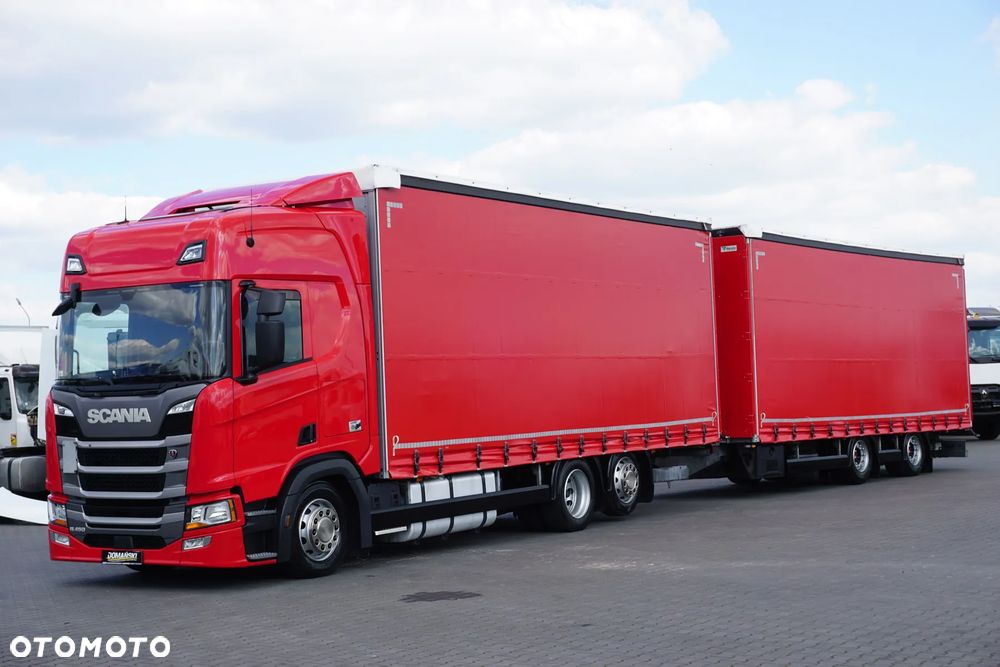 Scania R 450 / ACC / EURO 6 / ZESTAW PRZEJAZDOWY 120 M3 / RETARDER - 1