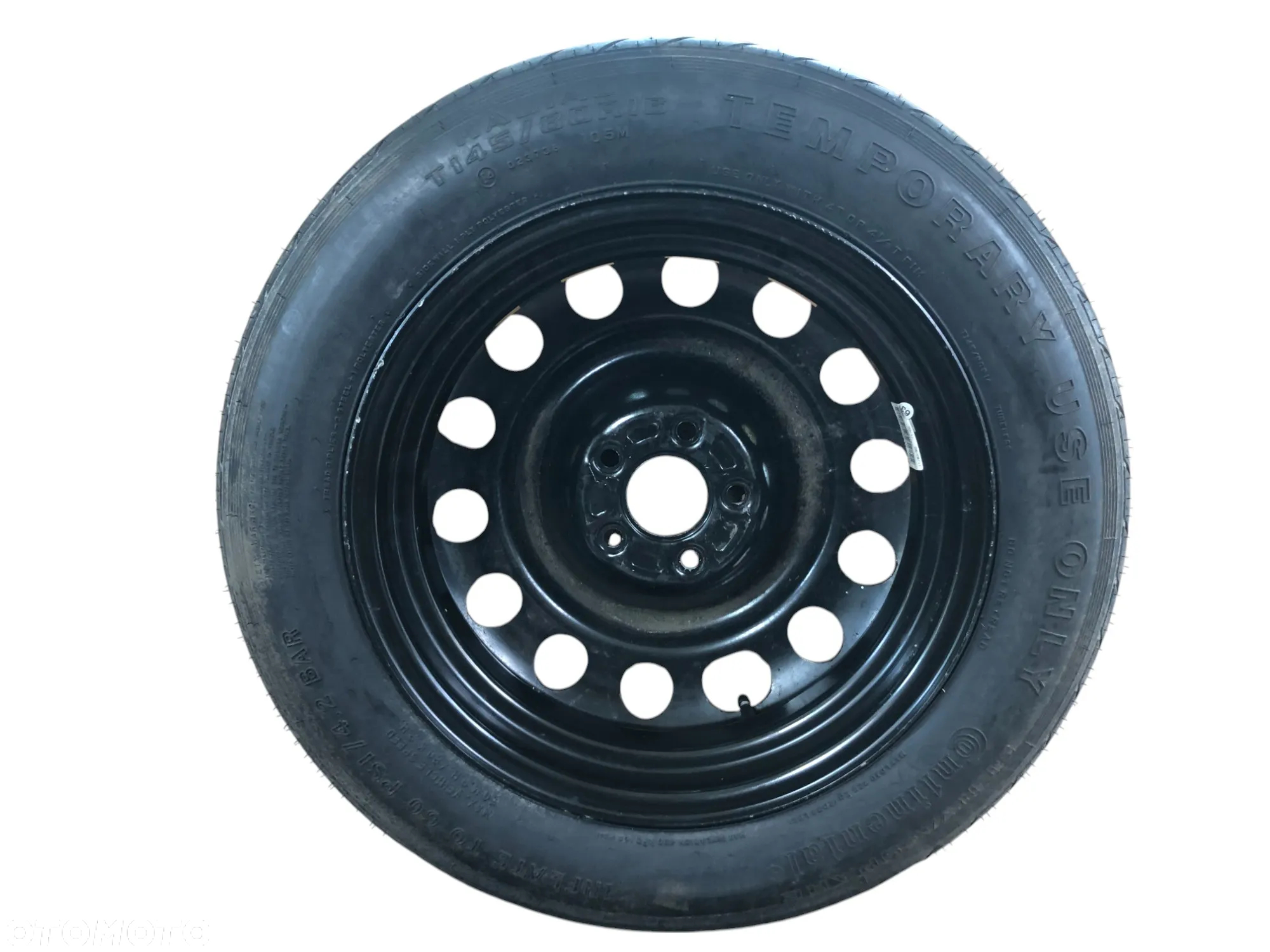 Koło Zapasowe Dojazdowe 145/80 R16 4T 5x108 63.4MM Ford Volvo Jaguar - Gwarancja Wysyłka - 4