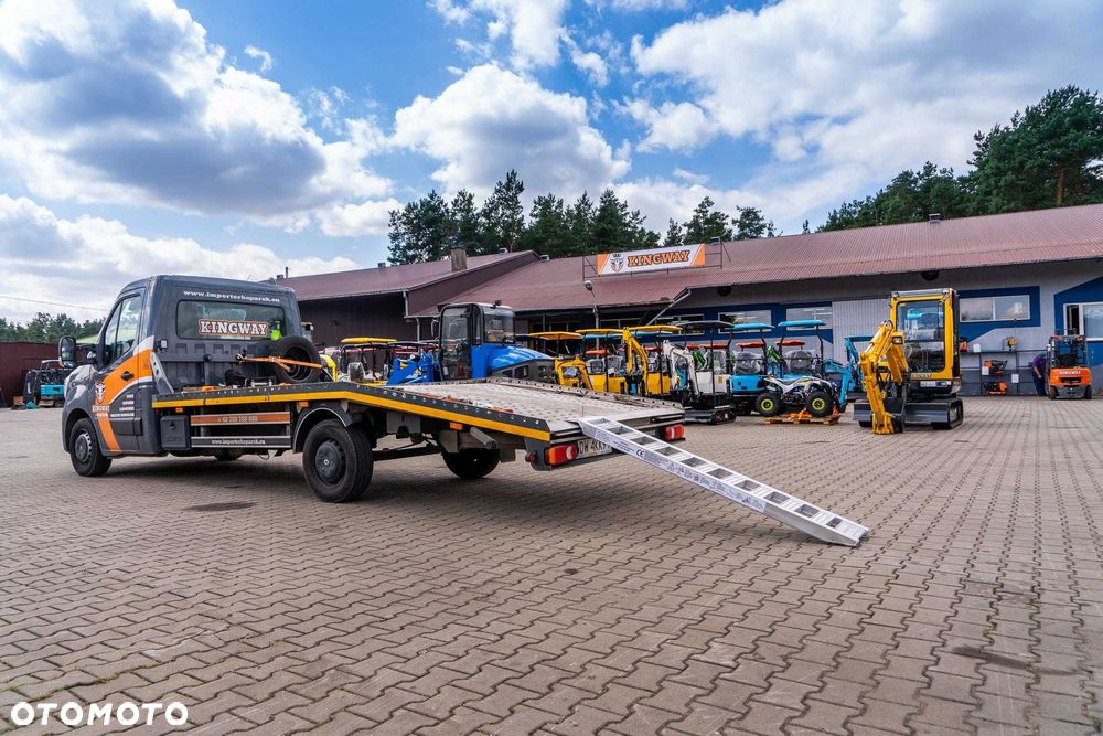 NOWE Najazdy Alu LEKKIE 3000mm 2000kg Minikoparki Wozidła Traktory FV - 3
