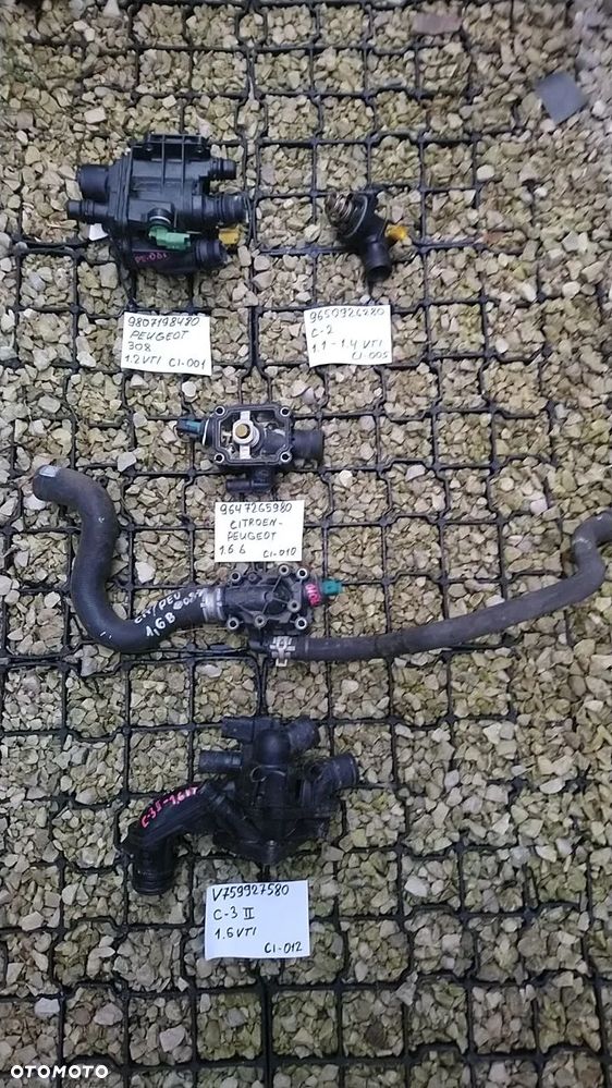 PEUGEOT / CITROEN TERMOSTAT KRÓCIEC WODNY POMPA WODY - 2