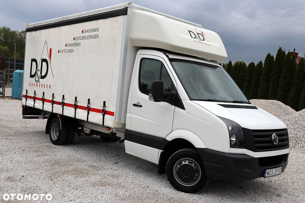 Volkswagen CRAFTER 50 MAXI Kontener/Firanka Fabrycznie DMC 3500kg - 13