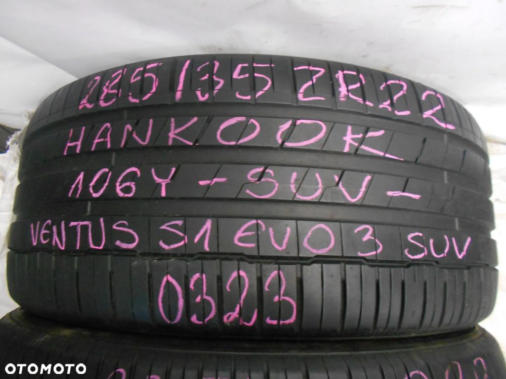 OPONY 285/35R22 HANKOOK VENTUS S1 EVO 3 SUV DOT 0323 6.8MM - 2