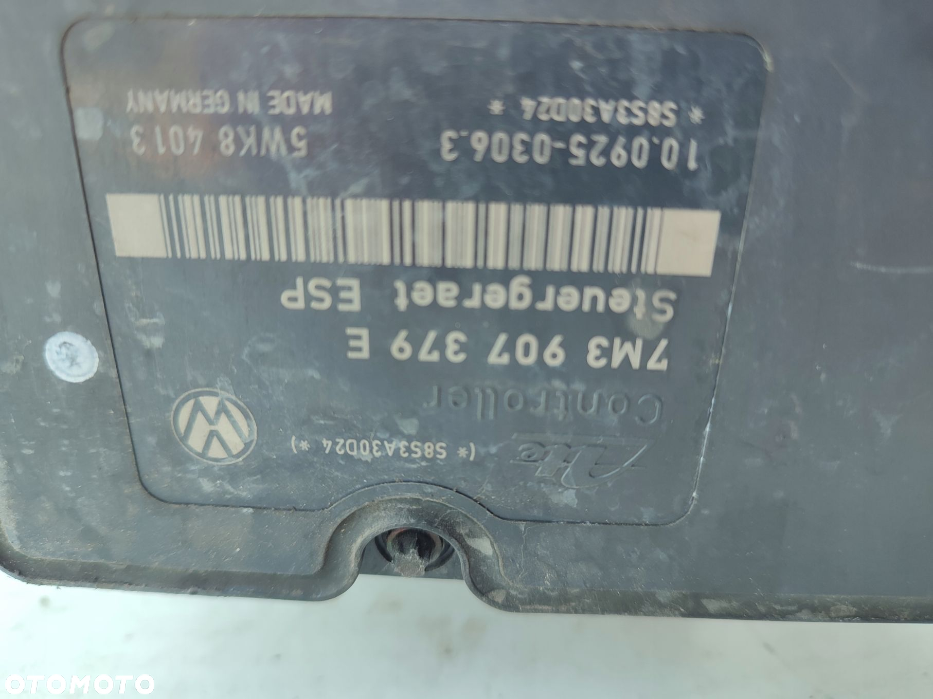 Pompa hamulcowa ABS VW SHARAN I LIFT SEAT ALHAMBRA 7M3907379E - 6