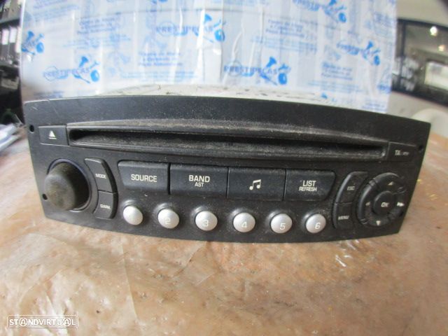 Radios 96766518XT00  CITROEN C3 2 FASE 1 2011 1.4HDI 70CV 5P PRETO CONTINENTAL / ORIGINAL RD4N1M-03 - 1