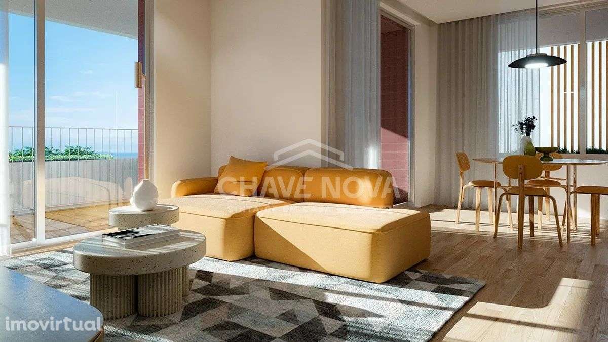 T2 Novo c/ Terraço no Empreendimento Verde Vale na Maia - Grande imagem: 2/12