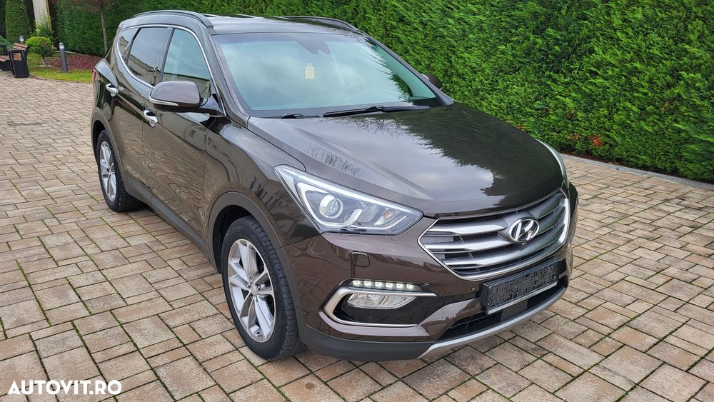 Hyundai Santa Fe blue 2.2 CRDI 4WD Automatik Premium - 1