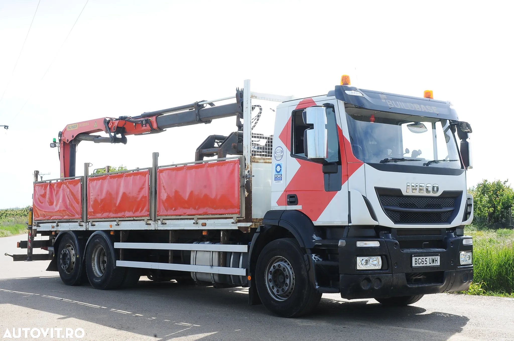 Iveco Stralis cu Macara Palfinger PK 13001-K - 1