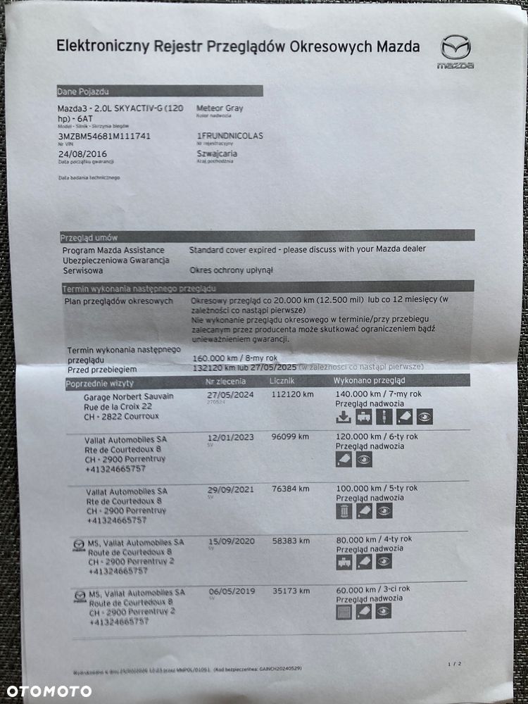 Mazda 3 SKYACTIV-G 120 Automatik Sports-Line - 21