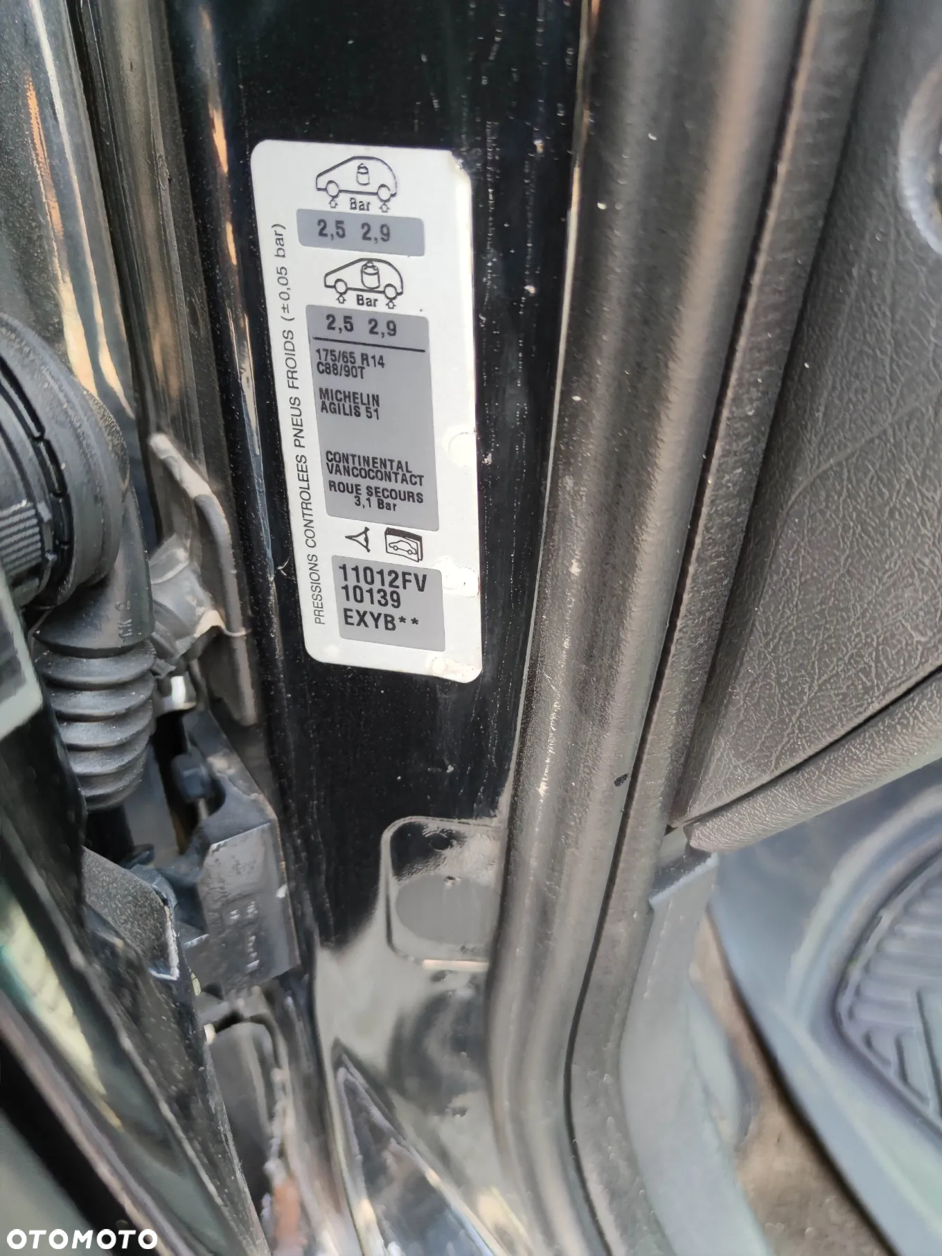 Peugeot partner I lift citroen Berlingo przód kompletny EXYB maska zderzak lampy błotniki pas przedni atrapa chlodnice - 12