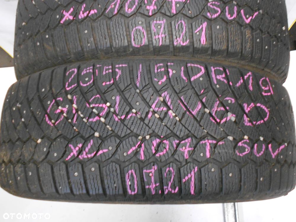 OPONY  255/50R19 GISLAVED  NORD FROST 200 SUV XL DOT 0721 8.2MM - 3