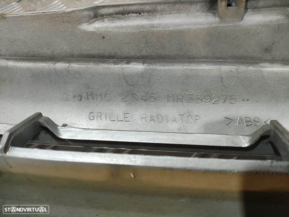 GRELHA CENTRAL FRENTE MITSUBISHI PAJERO PININ I 1 MK1 H6W H7W MR339275 SIMBOLO LOGOTIPO - 6