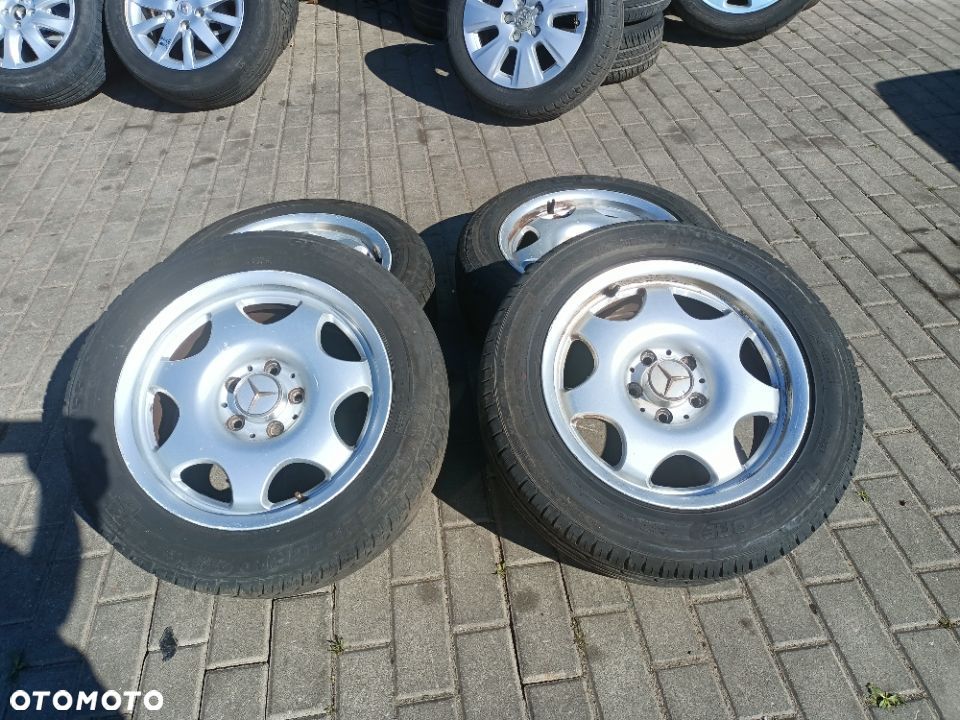 ALUFELGI OPONY MERCEDES AUDI 5,5JX16H2 ET56 5X112 - 1