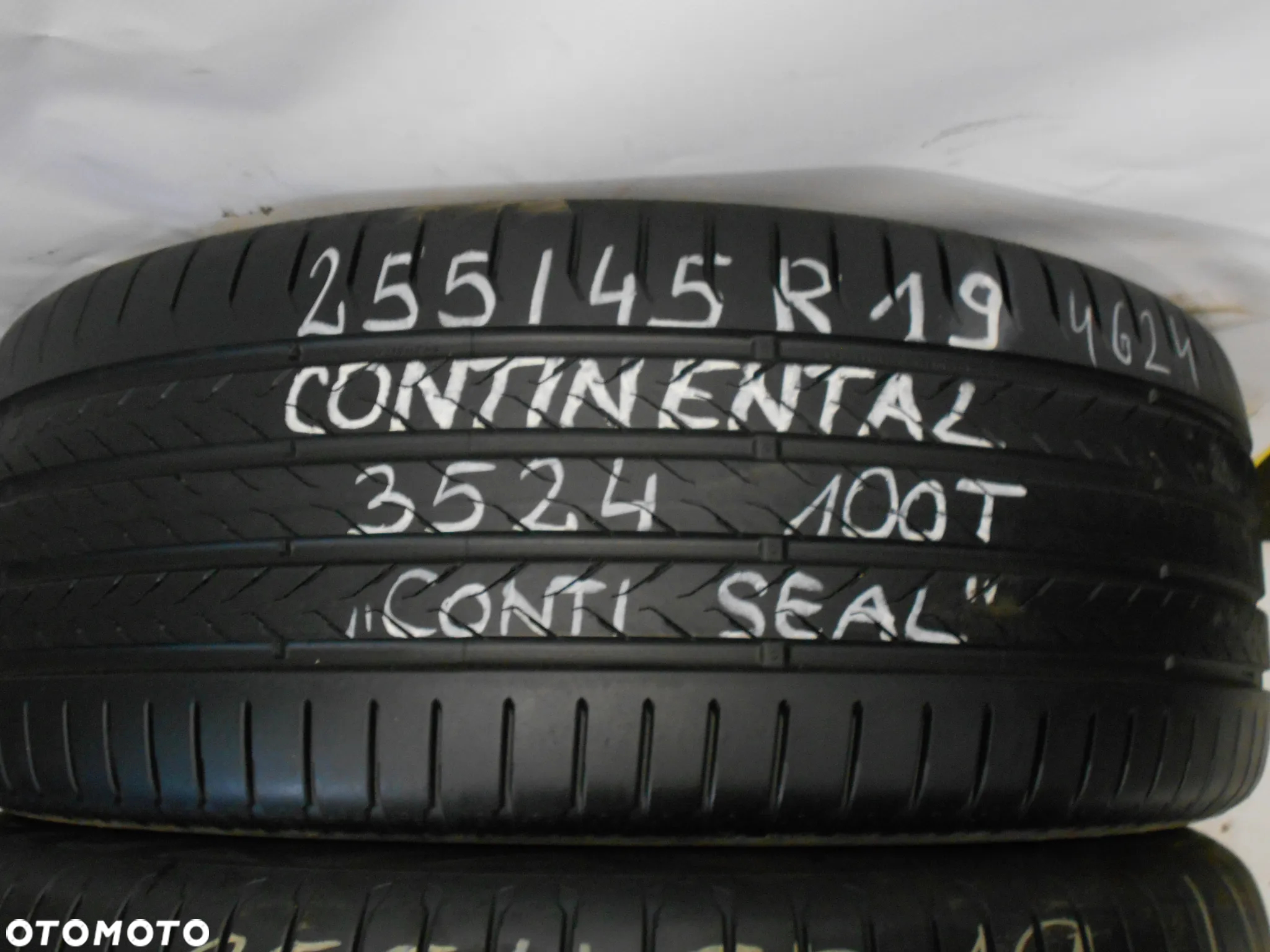 OPONY 255/45R19 CONTINENTAL ECO CONTACT 6 Q SEAL  DOT  4624 6.7MM - 5