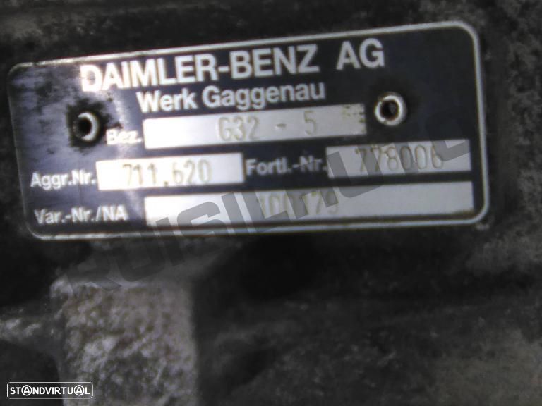 Caixa Velocidades Man. 711_620 Mercedes Sprinter I 4-t [1995_20 - 5