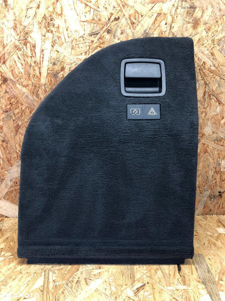 BOCZEK BAGAŻNIKA PODŁOGA BMW E91 CZARNA - 2