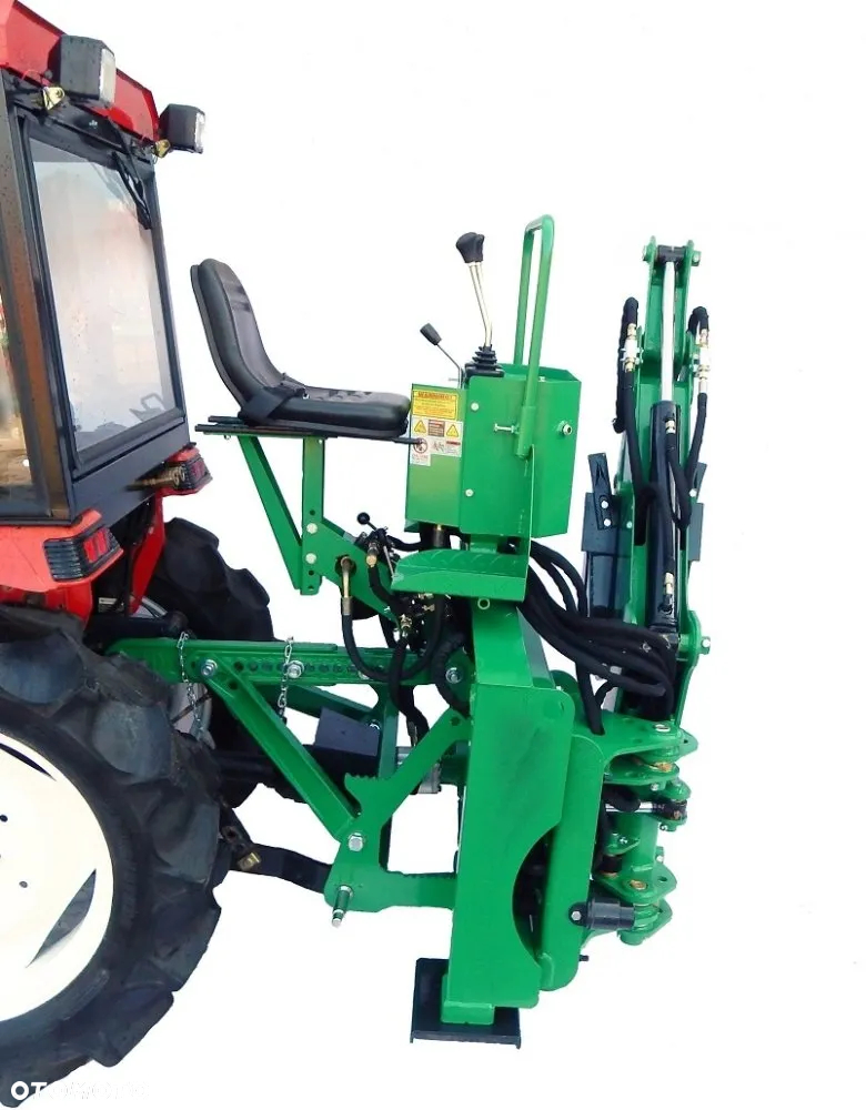 Koparka do ciągnika  z własną pompą hydrauliczną BHMS225 + przesuw Mikrus Troll TRX Raty Transport - 3