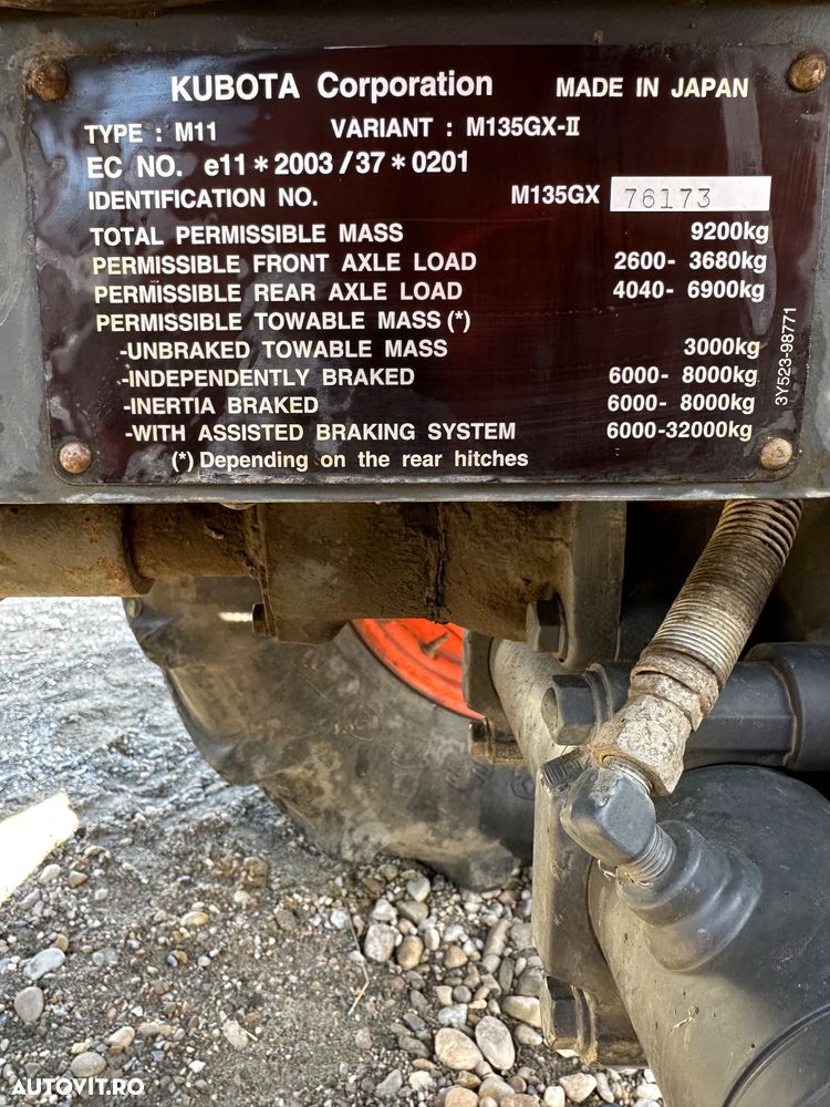 Kubota M135 GX II - 10
