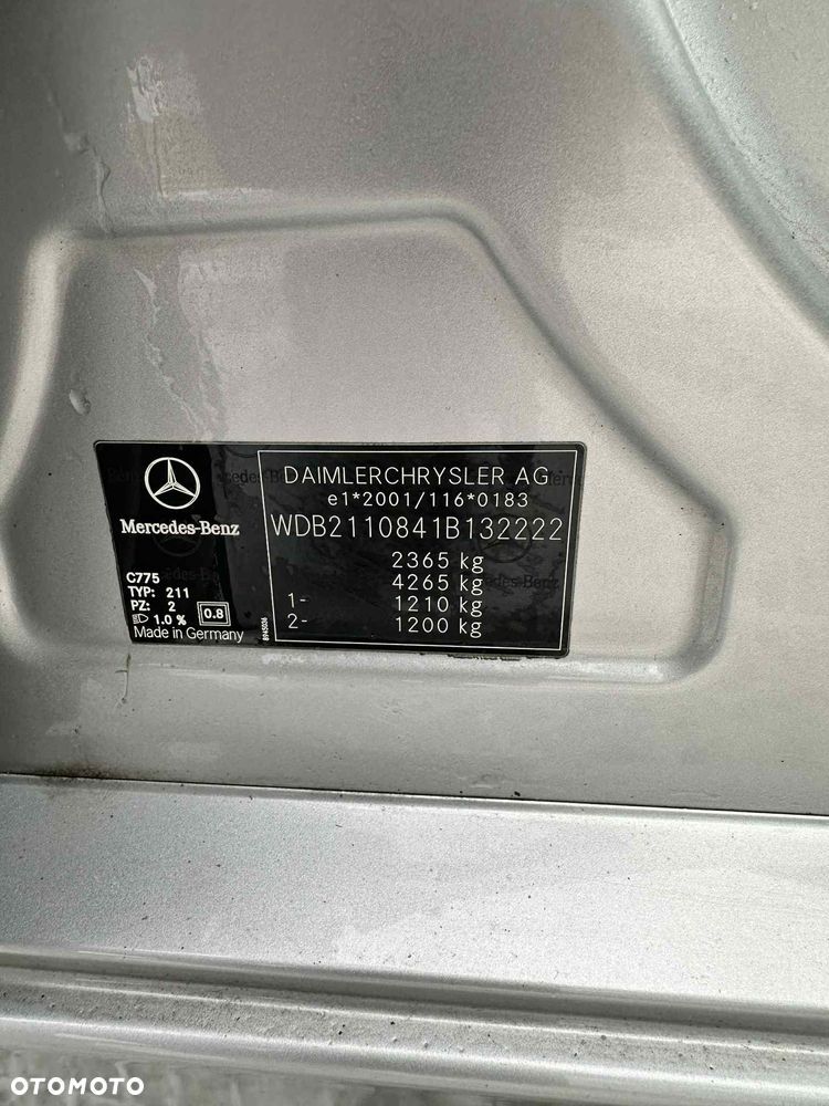 Mercedes-Benz Klasa E 280 CDI 4Matic Automatik Classic DPF - 8