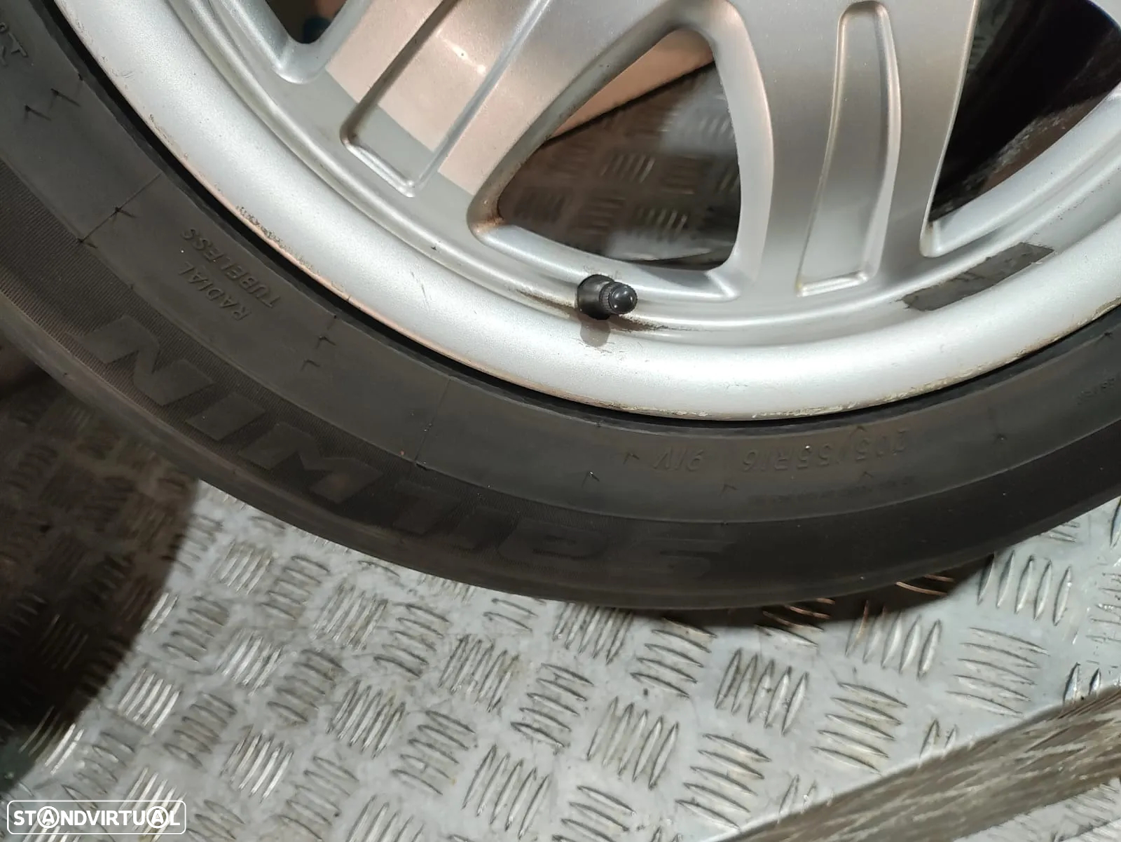 Jantes 16 Polegadas Originais Mercedes Benz - 5x112 - A1714010902 - CLK SLK R170 R171 Class C W202 W203 - 14