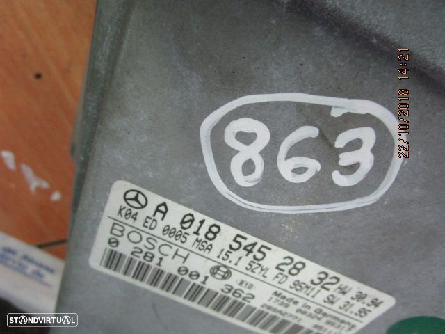 Centralina A0185452832 0281001362 MERCEDES W210 1996 250D BOSCH - 2