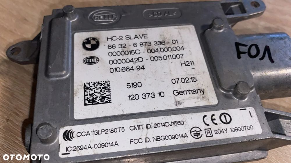 BMW F01 CZUJNIK ASYSTENT RADAR PASA RUCHU 6873336 - 3