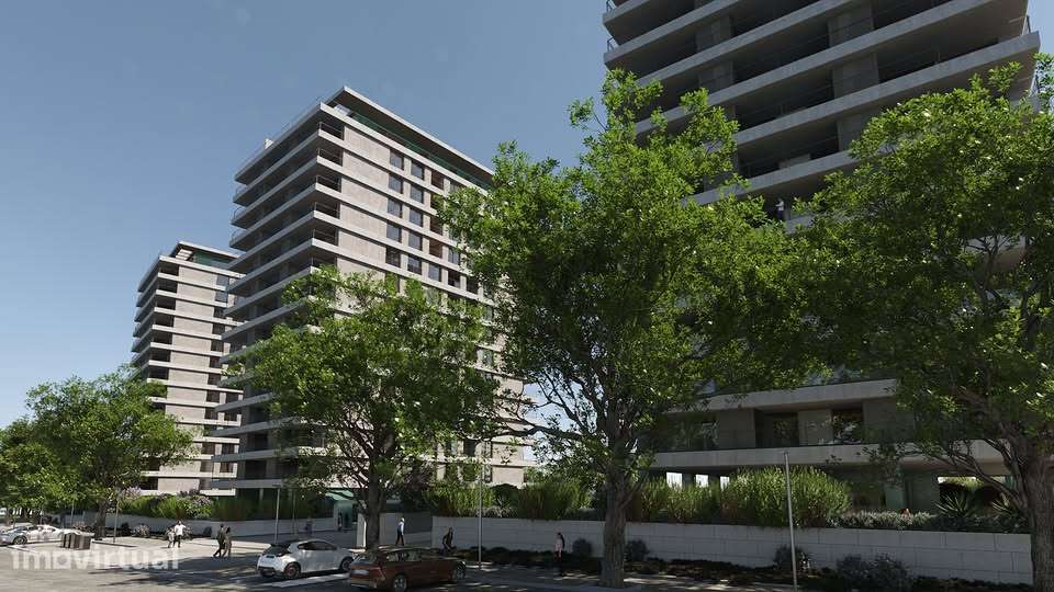 T2 Novo c/ Varanda e Lugar de Garagem em Canidelo - Grande imagem: 2/12