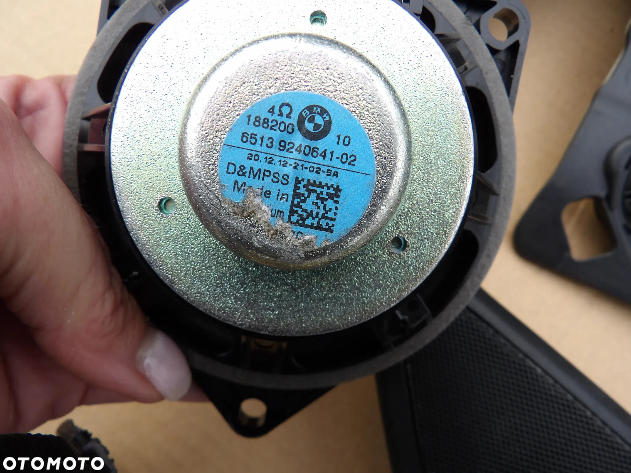 BMW - F02 - ZESTAW NAGŁOŚNIENIA HARMAN BECKER - WZMACNIACZ , GŁOŚNIKI - KOMPLET - 9240641  9266350  7862991  9227483 - 2