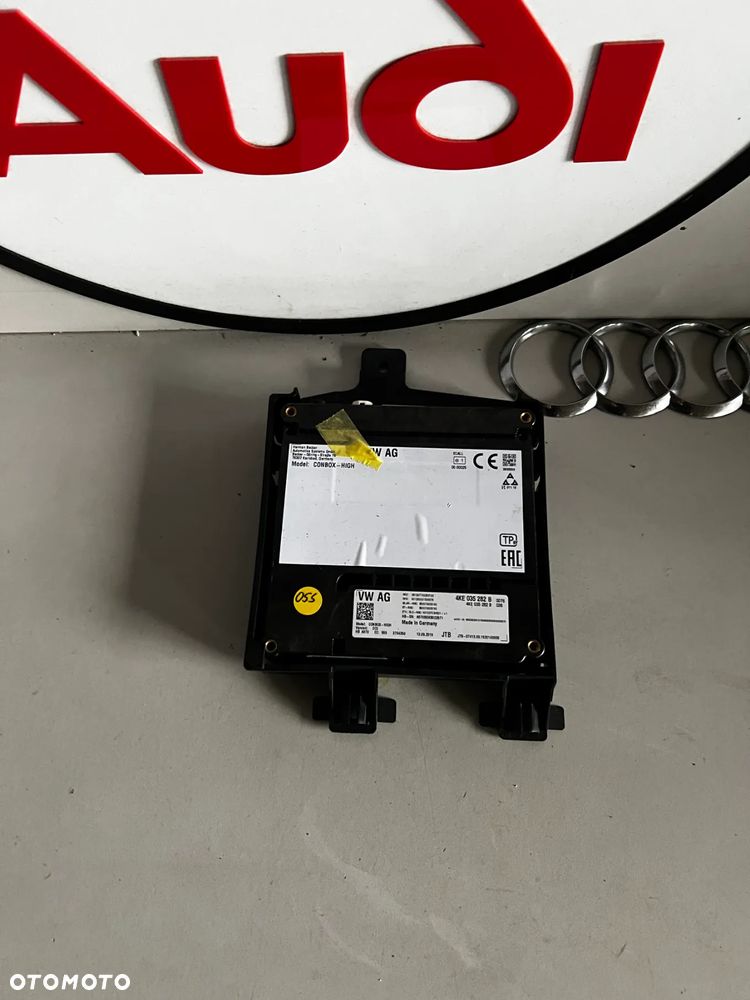 STEROWNIK WZYWANIA POMOCY SOS 4KE035282B 4KE035282A AUDI A4 A5 E-TRON GT STEROWNIK MODUŁ CON-BOX - 1