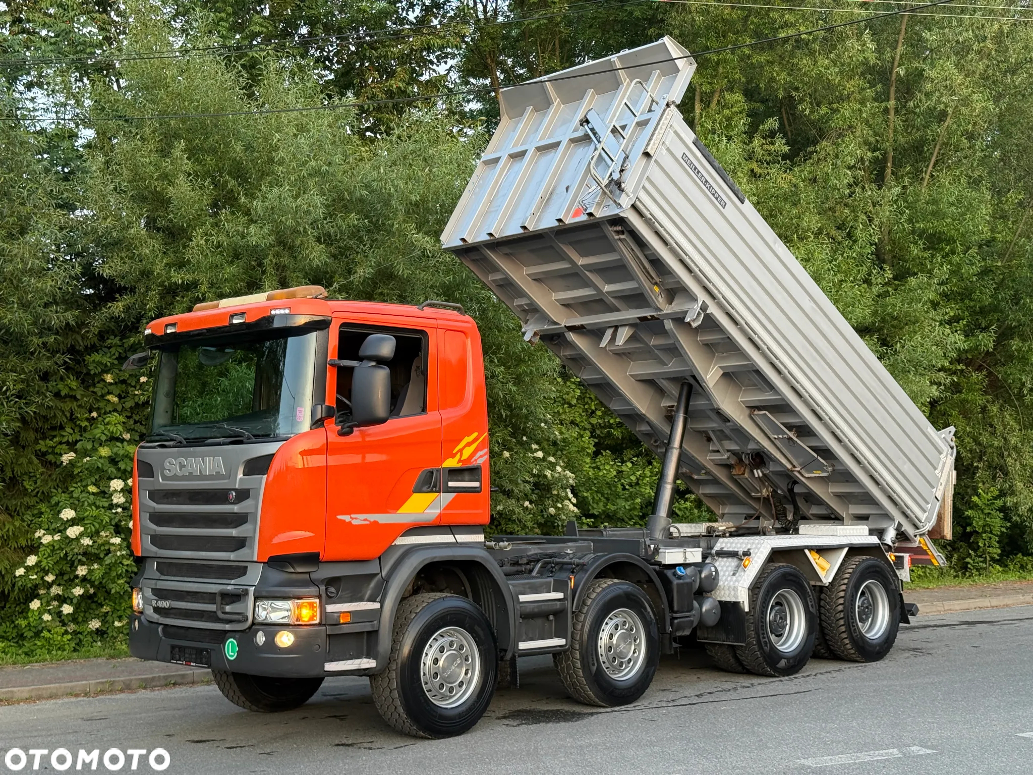 Scania * Kiper * Wywrotka *  Scania R490 * 8X4 * Bordmatic * Jak Nowy * Stan Perfekcyjny * Sprowadzony - 20