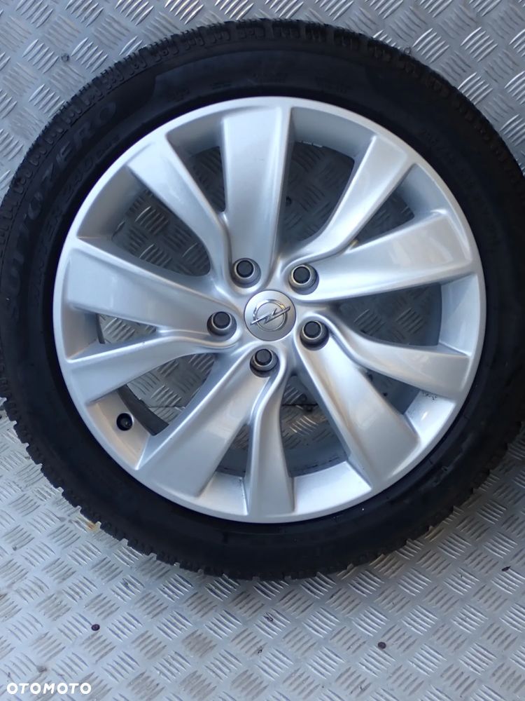 KOŁA FELGI ALUMINIOWE OPEL INSIGNIA B 7,5JX17  ET 41  5X115  OP080 K1 Z OPONAMI ZIMA PIRELLI 235/45/18 - 4