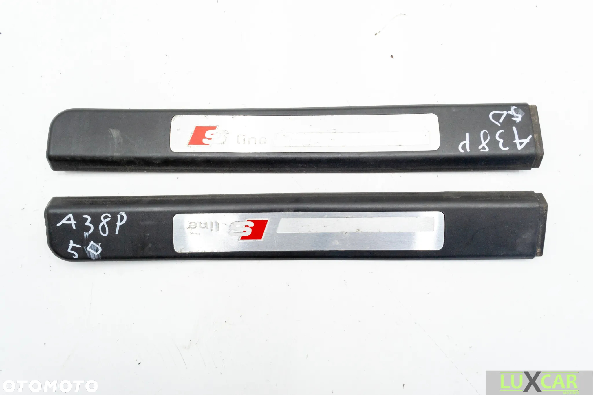 AUDI A3 8P 5D SPORTBACK S-LINE LISTWY NAKŁADKI PROGOWE 8P4853557E 8P4853558E GORLICE - 2