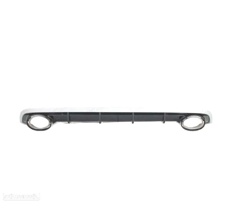 DIFUSOR AUDI A6 4G 11-14 LOOK RS + PONTEIRAS DE ESCAPE - 2