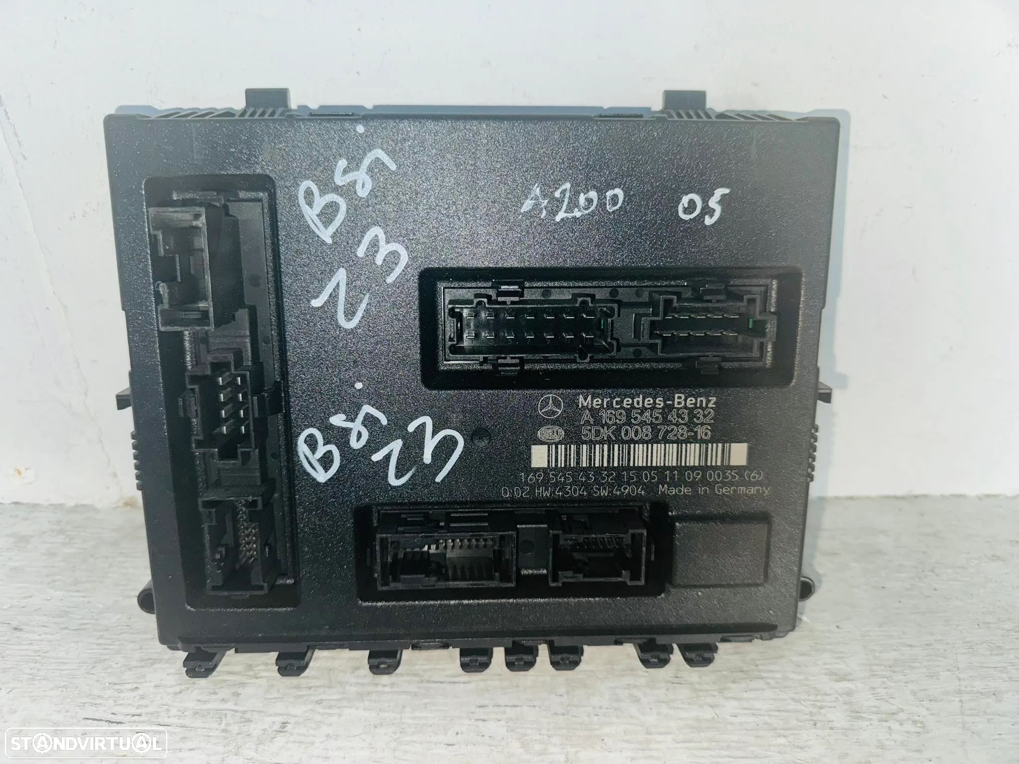 Bsi / Sam / Módulo Eletrónico Mercedes A W169 / Mercedes B W245 - A1695454332 - 2004 / 2012 - 1