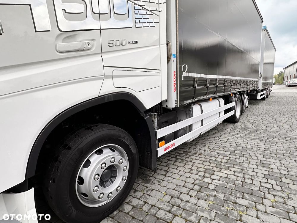Volvo FH 500 GLOB XXL TANDEM ZESTAW WECON OCYNK SAF  7,72+7,72 - 13