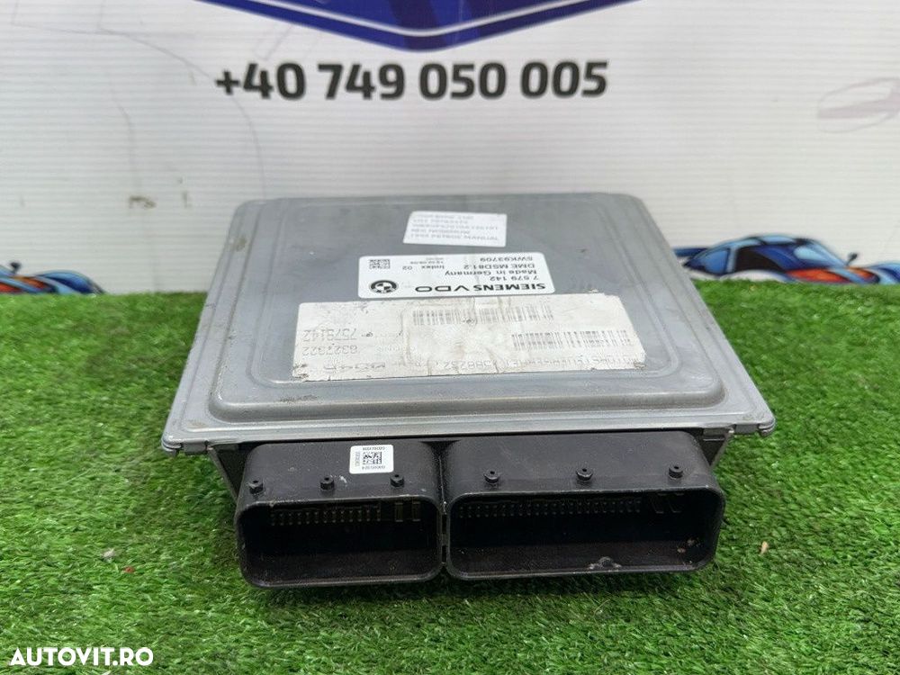Calculator motor, ecu bmw 2.0 benzina n43b20a 143hp/105kw cod:7579142 msd81.2 siemens 5wk93709 - 3