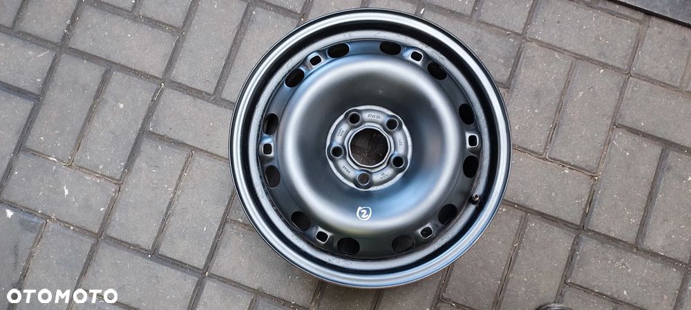 FELGI STALOWE 5x100 6Jx15 CALI ET43 SEAT SKODA VW AUDI 6Q0601027M ROOMSTER FABIA III POLO 6R 9N A1 SEAT IBIZA 6J KOMPLET 4 SZTUKI - 3
