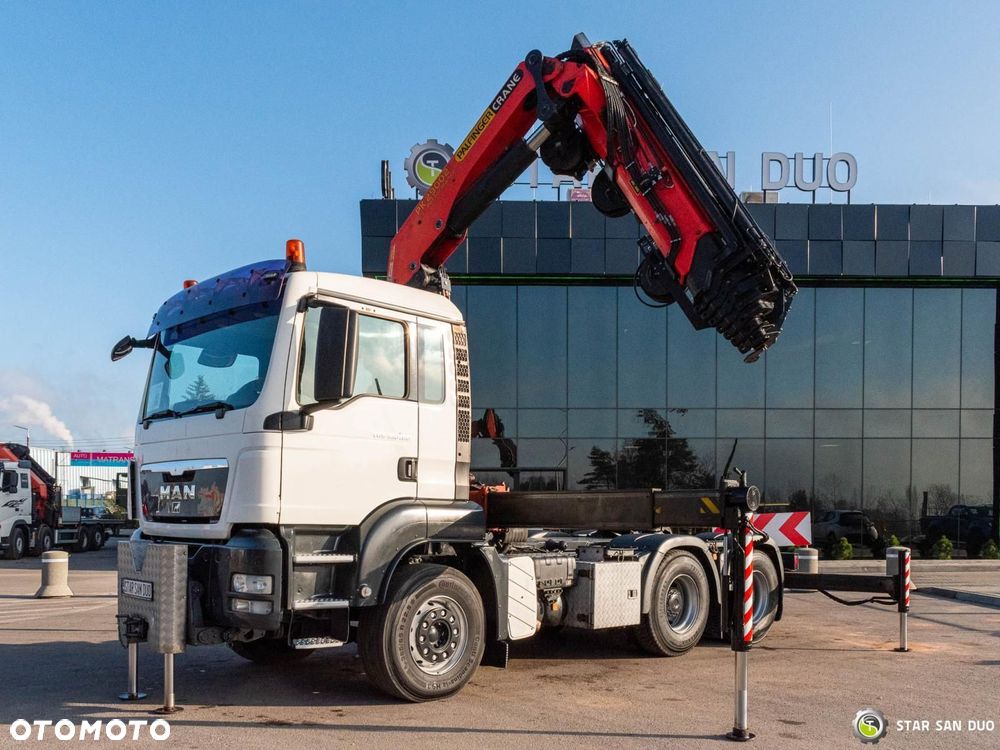MAN TGS 33.400 6x4 PALFINGER PK 29002 HDS Żuraw Wciągarka Ciągnik - 9
