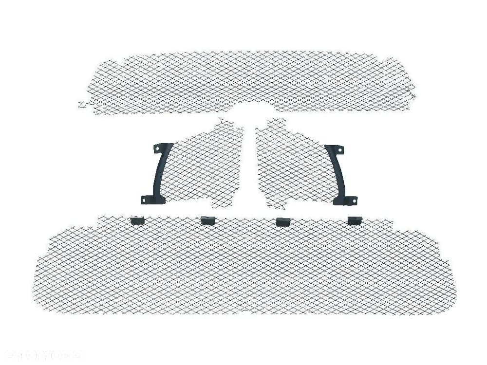 KRATKI ZDERZAKA MITSUBISHI LANCER EVO 10 X SIATKI - 1