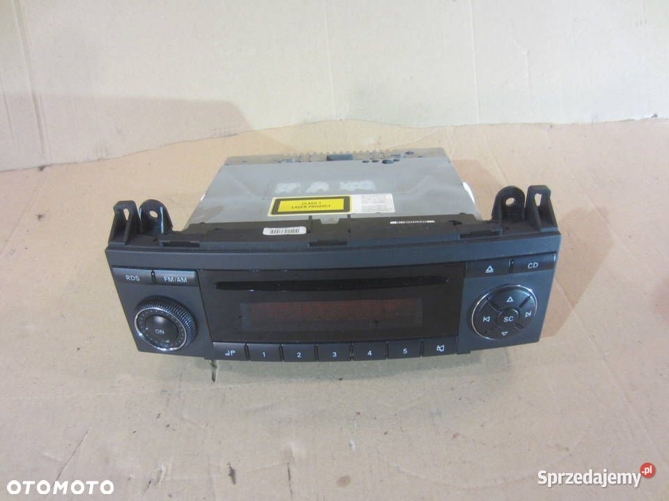 A1698200086 Radio fabryczne mercedes a klasa w169 - 1