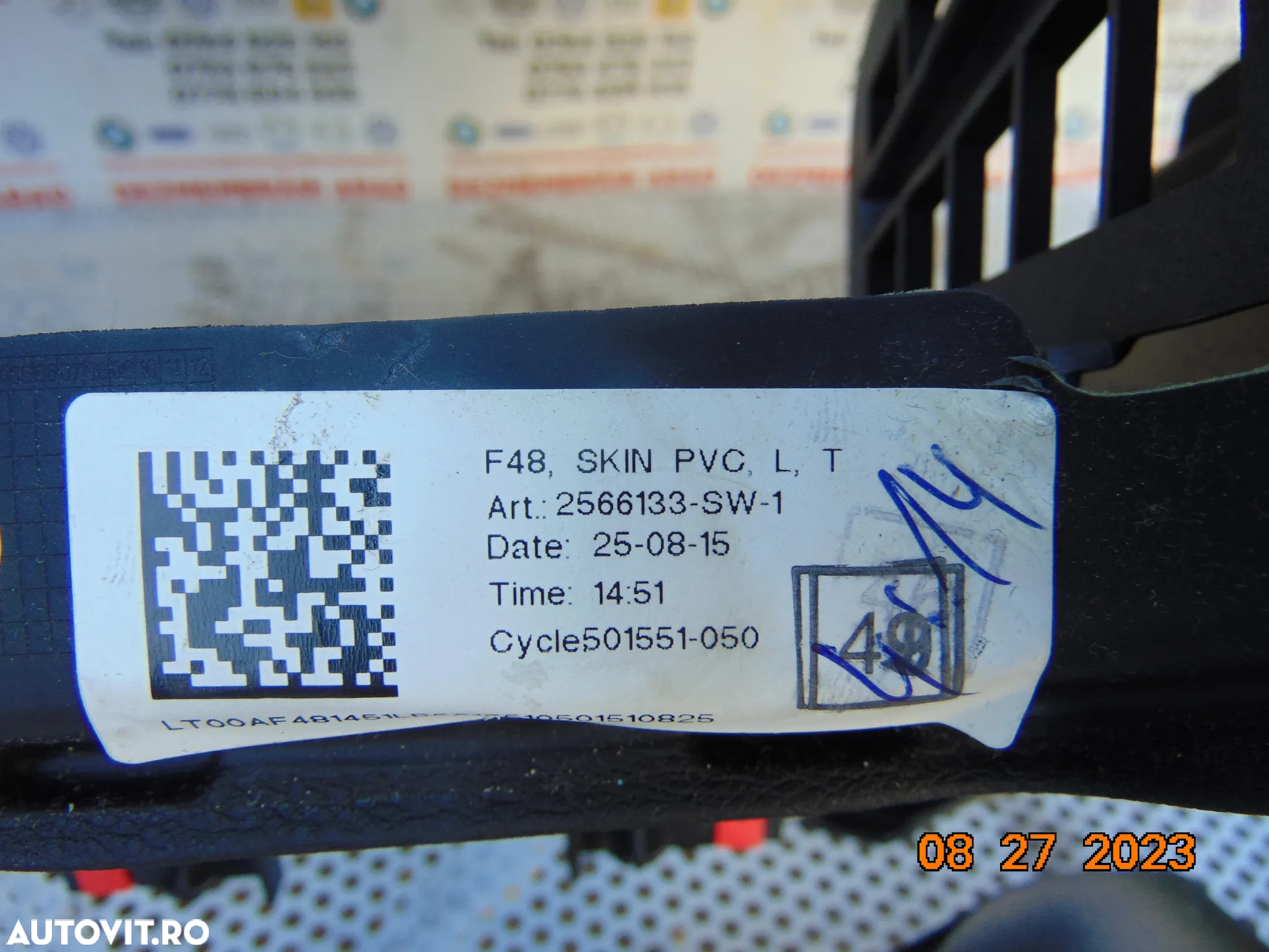 Plansa bord BMW x1 f48 f49 airbag sofer pasager centuri fata stanga dreapta lit airbag-uri modul airbag bmw x1 f48 - 9