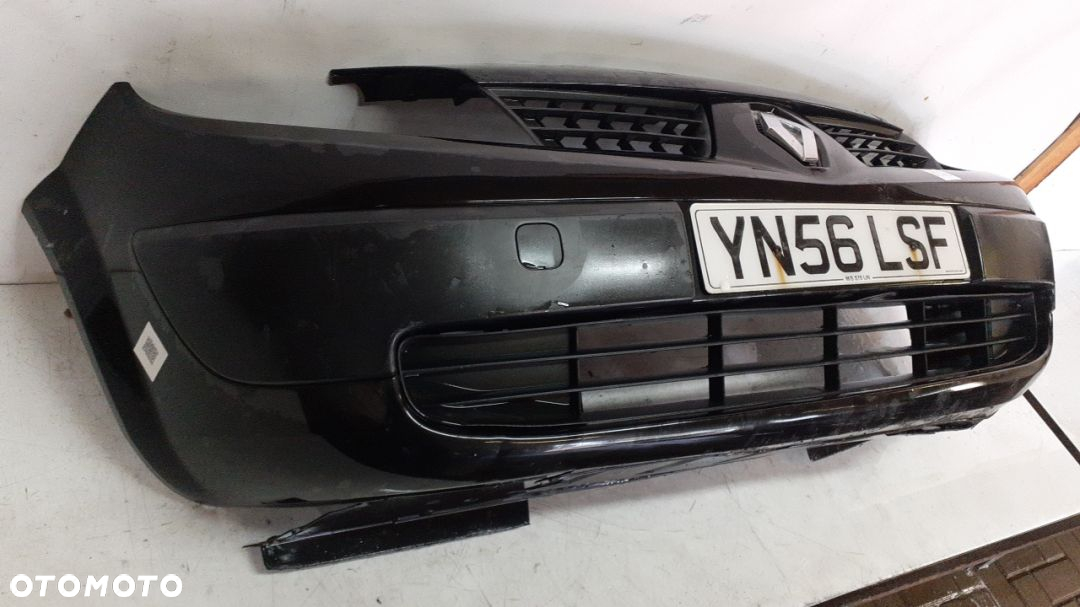 * ZDERZAK PRZÓD PRZEDNI DO RENAULT SCENIC II 2  NV676 CZARNY - 4