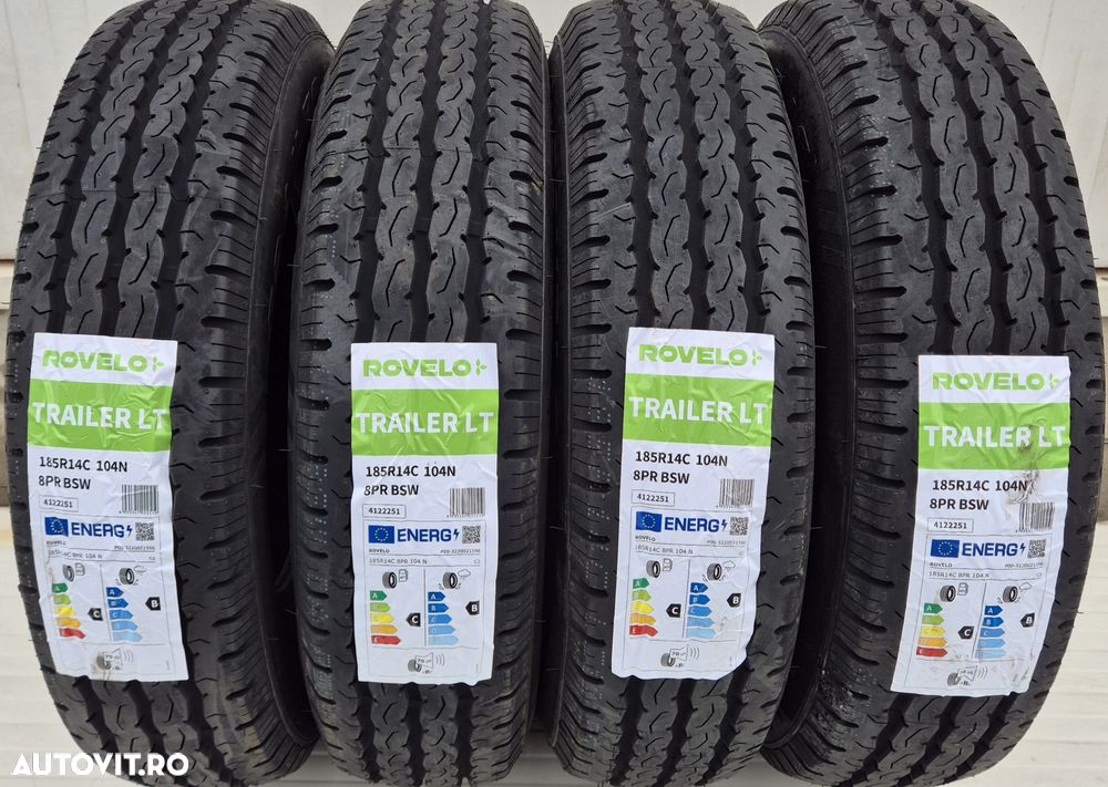 185 R14C, 104N, ROVELO Trailer ,Anvelope remorca M+S PROMOTIE - 1
