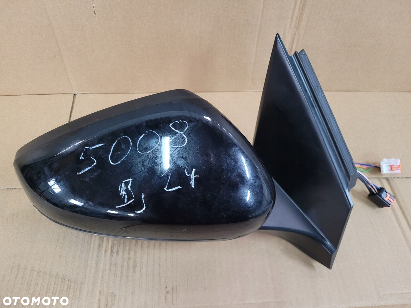 PEUGEOT 3008 LUSTERKO ZEWNETRZNE PRAWE 118 PIN 21593018 - 3
